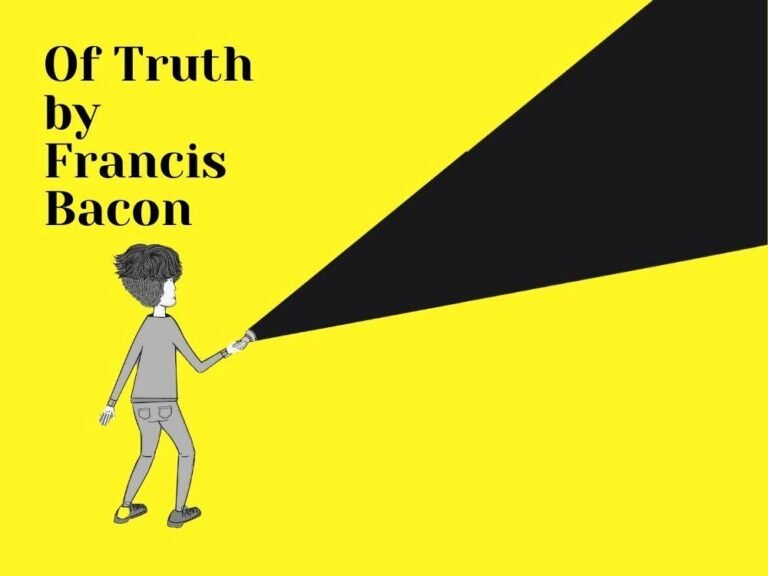 Of Truth By Francis Bacon Literary Yog